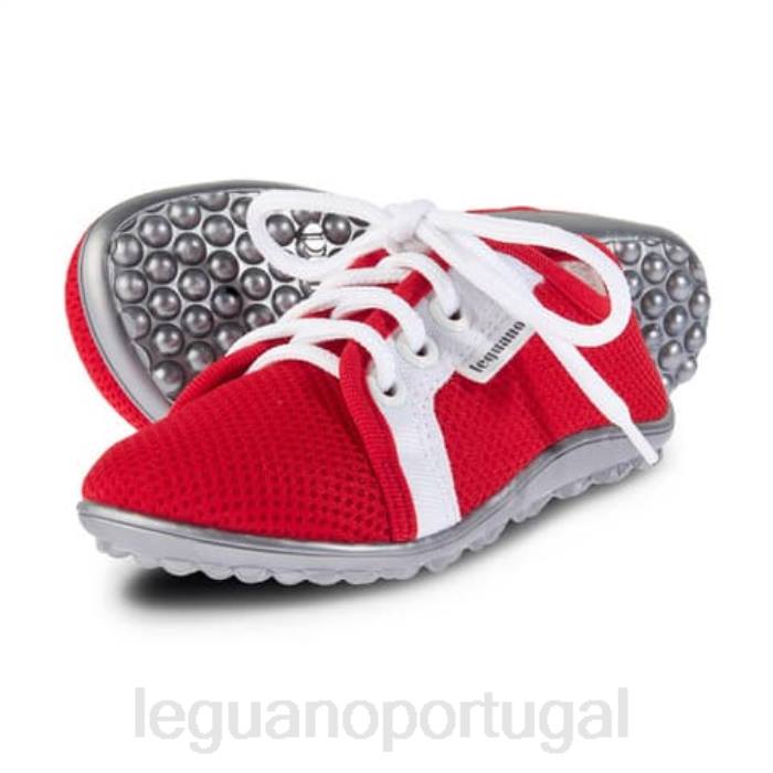 calçados Leguano leguanito ativo vermelho crianças FF2839