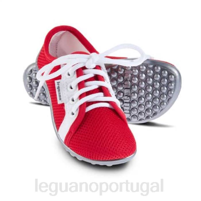 calçados Leguano leguanito ativo vermelho crianças FF2839