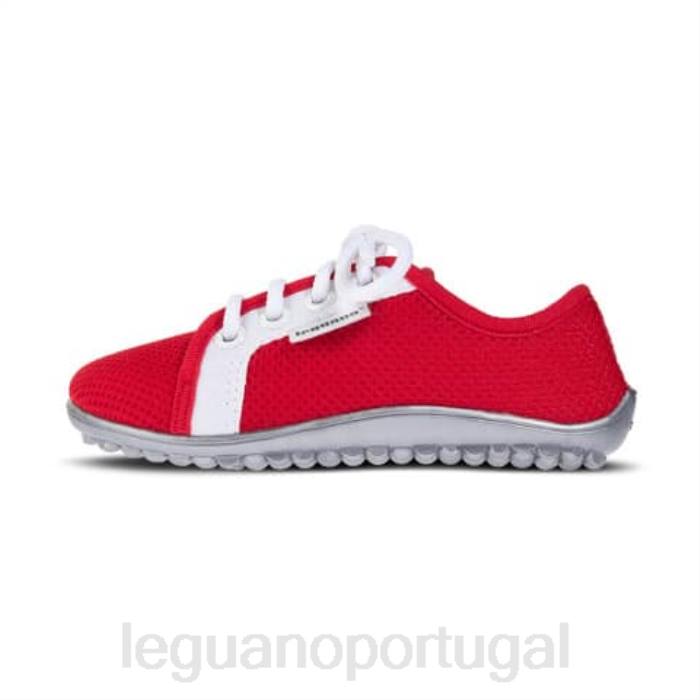calçados Leguano leguanito ativo vermelho crianças FF2839
