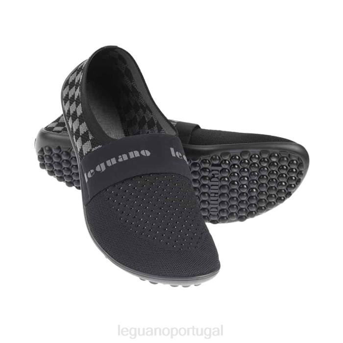 calçados Leguano pimenta xadrez homens FF2817