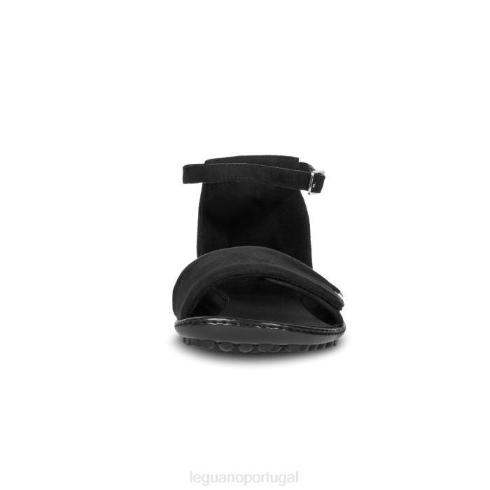 calçados Leguano sandalia preta jara mulheres FF2821